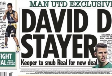 De Gea chính thức trả lời Real Madrid